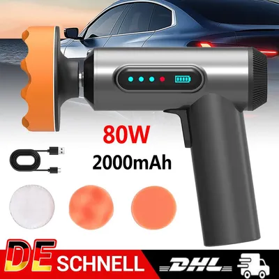 Produktbild von Akku Poliermaschine Polierer Auto Schleifmaschine Tool Autopolierwachs Set