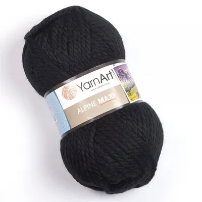 Obrázek produktu pro Yarn Art Alpine Maxi 661 Black Pletací příze