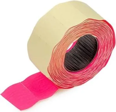 Produktbild von Etiketten für Etikettiergeräte und Reihenetikettierer 26x12, amaranthfarben