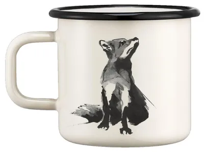 Produktbild von Muurla Tasse Fuchs Emaille (370 ml)
