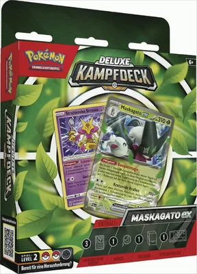 Produktbild von Pokémon - Deluxe Kampfdeck - Maskagato ex - DE