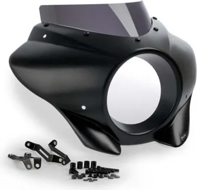 Zdjęcie produktu dla PUIG 21409F Mirage pasuje do HARLEY DAVIDSON SOFTAIL STREET BOB FXBB Mocno przyciemniany