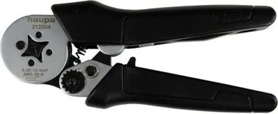 Produktbild von Haupa Crimpzange HUPsquare10 Aderendhülsen 0,08-10 mm² Vierkant