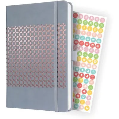 Produktbild von Wochenkalender Jolie 2024 ca. A5 1 Woche/2 Seiten Hardcover glacier grey