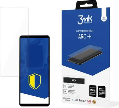 Produktbild von 3mk Display Schutzfolie ARC+ für Sony Xperia 1 V  0,17mm Self-Heal