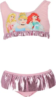 Produktbild von Princess Disney Badeanzug Fröhlicher Bikini für kleine Prinzessinnen 6 Jahre Rosa