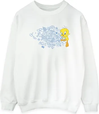 Produktbild von Looney Tunes - "ACME" Sweatshirt für Damen BI24798 (XL) (Weiß)