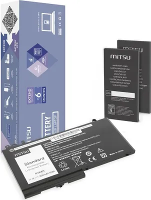 Produktbild von Mitsu Battery Dell Lalitude E5550-11.1 (3400 mAh)