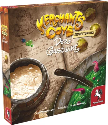 Produktbild von 56322G - Merchants Cove: Der Gastwirt, Brettspiel, für 1-4 Spieler, ab 10 Jahren (DE-Erw.)