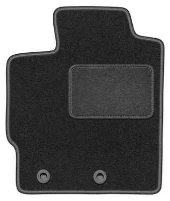 Image de Tapis conducteur en moquette pour Toyota Urban Cruiser 2008-2014 (à hayon) – 1 pièce, gris graphite, sur mesure – Wielganizator LUX
