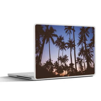 Produktbild von MuchoWow® Laptop Aufkleber Sticker Cover Palme - Tropisch - Sommer - Himmel 30x21 cm - Sticker für Laptop - Selbstklebend
