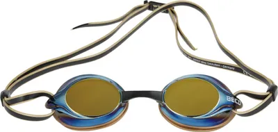 Produktbild von BECO the world of aquasports Schwimmbrille BOSTON MIRROR mit verspiegelten Polycarbonat-Linsen gold One Size
