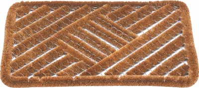 Produktbild von Fußmatte Kokosbürsten natur Kokos/Stahl L390xB590xS30mm