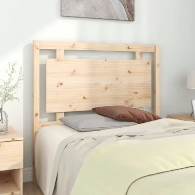 Produktbild von vidaXL Kopfteil 105,5x4x100 cm Massivholz Kiefer - Kopfteil - Kopfteile - Bettkopfteil - Holzkopfteil