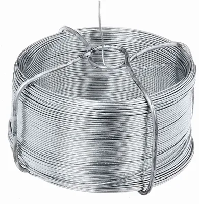 Image de Alberts 530440 Bobine de fil de fer, galvanisé, Ø de fil 0,8 mm, longueur 50 m, set de 3 pièces