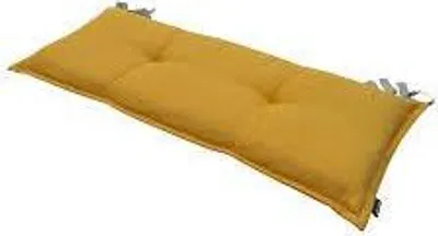 Produktbild von Madison Bankkissen 180x48 cm Panama in Mosterd – Wasserabweisend, Ideal für Gartenbänke, Hochwertige Polyester-Kombination