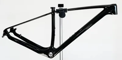 Produktbild von Mountainbike-Rahmen - Carbonrahmen - 29-Zoll-Laufräder - Rahmengröße 38 cm - BSA-Innenlager - Boost - Mattschwarz