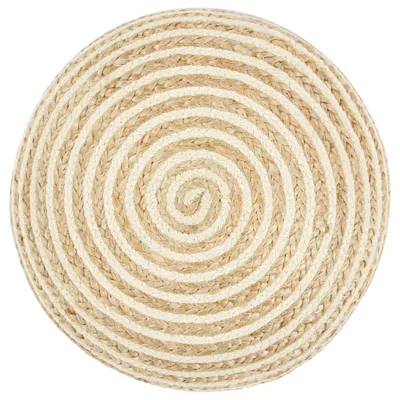 Immagine prodotto di Pouf Lavorato a Mano 45x30 cm in Juta
