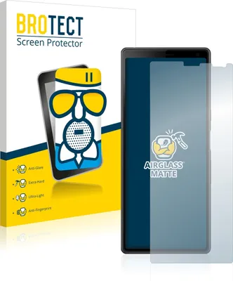 Produktbild von BROTECT Entspiegelungs Schutzglas für Sony Xperia 10 Schutzfolie Panzer Folie Glas Display Schutz matt