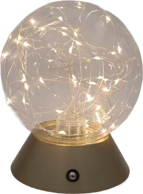 Produktbild von Luxus - Tischleuchte Touch - Mila - Gold - H16 x Ø12