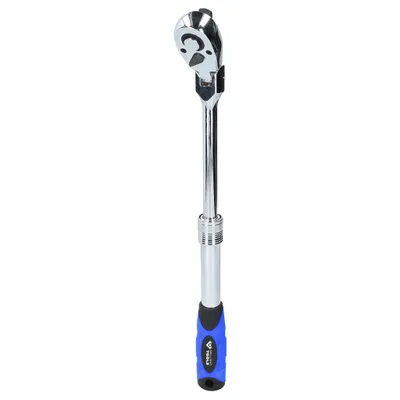 Produktbild von KS TOOLS 1/2" Teleskop-Umschaltknarre mit flexibelem Kopf