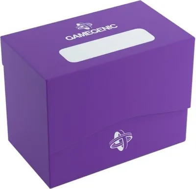 Immagine prodotto di Portacarte laterale XL Viola - Portacarte per oltre 100 carte, apertura laterale