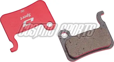 Image de Plaquettes de frein à disque Jagwire Shimano Xtr/xt M 965 Rouge Rouge One Size
