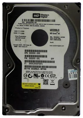 Produktbild von 320GB HDD WD Caviar SE WD3200JS SATA ID12403