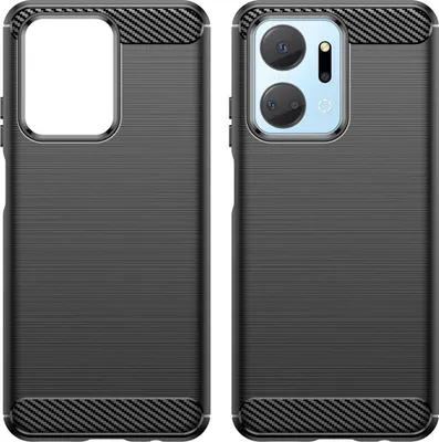 Obrázok produktu pre Hurtel Carbon Case, Ochranný obal, Honor, X7a, 17,1 cm (6.74"), Čierna
