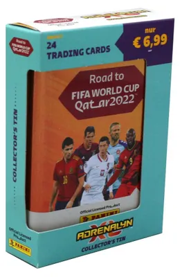 Immagine prodotto di Panini FIFA Road To Worldcup 2022 Adrenalyn XL - Lattina tascabile