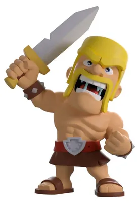 Produktbild von Clash of Clans Vinyl Figur Barbarian 12 cm