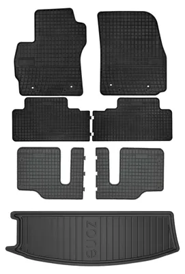 Obrázok produktu pre Gumové autokoberce SolidPRO + vaňa kufra DryZone pre: Mazda Premacy II 2005-2010 minivan 7 ks