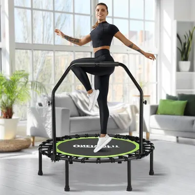Image de Mini trampoline - Trampoline de fitness - Trampoline de sport - Trampoline pliable