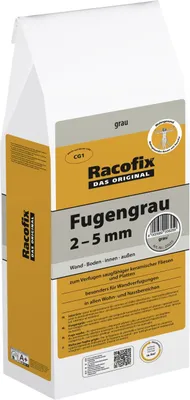 Produktbild von Racofix Fugengrau 2 - 5 mm grau 2 kg
