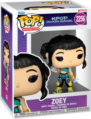 Produktbild von KPop Demon Hunters POP! Animation Vinyl Figur Zoey 9 cm
