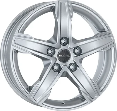 Produktbild von Alufelge Mak King5 7.5X17 5X130 Et 55 Silver