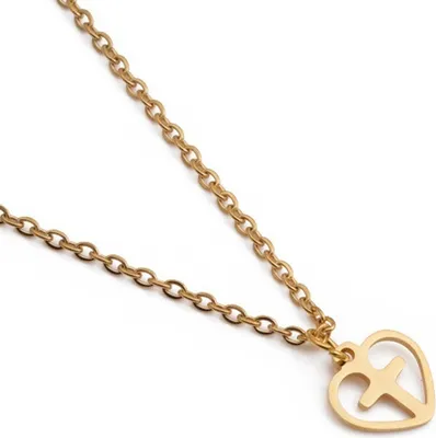 Immagine prodotto di Collana HE-21713 in Oro con Ciondolo a Cuore KP21713