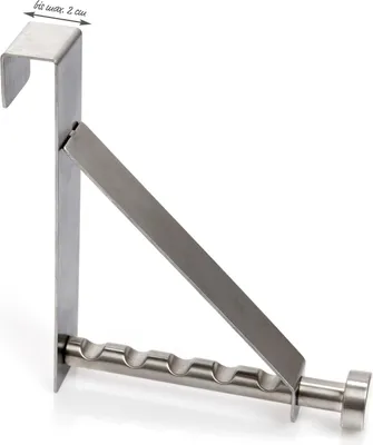 Obrázok produktu pre ZELLER Háčik na dvere sivý 3x15,3x15,4cm
