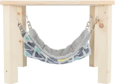 Produktbild von TRIXIE Unterstand mit Hängematte Sunny - bunt/grau - 37 × 29 × 37 cm
