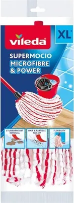 Image de Vileda SuperMocio Microfibre & Power Navulling
