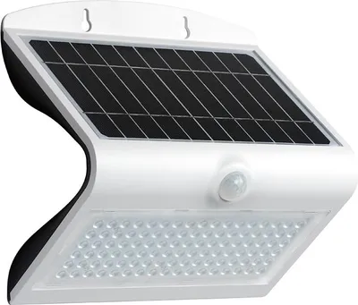 Produktbild von Weie Solar-Wandleuchten - IP65 - 8W - 850 Lumen - 4000K