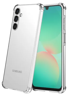 Obrázok produktu pre Vhodné pre Samsung Galaxy A26 Puzdro na telefón Transparent s nárazníkom - Nárazuvzdorný silikónový zadný kryt TPU Puzdro Transparent - Smartphonica