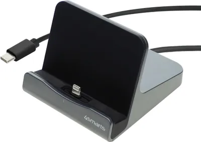 Zdjęcie produktu dla Podstawka ładująca 4smarts VoltDock do iPadów ze złączem Lightning, 20W