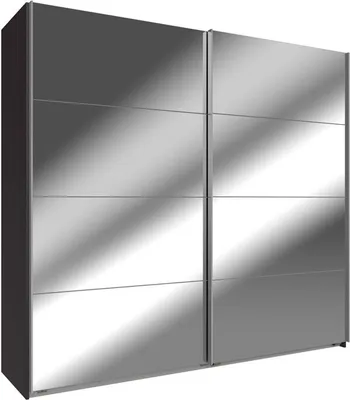 Immagine prodotto di Armadio Easy Plus ad ante scorrevoli 225cm grafite a specchio