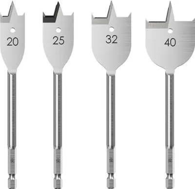 Produktbild von PARKSIDE® Spezialbohrer 6-Kant PSB 3 A1 (Flachfräsbohrer-Set 4 tlg.)
