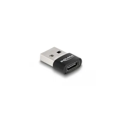 Obrázok produktu pre DELOCK USB 2.0 Adapter USB Typ-A St > USB Type-C Bu schwarz