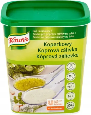 Obrázek produktu pro Koprová zálivka na salát 800g - Knorr
