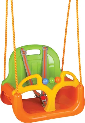 Produktbild von Babyschaukelsitz Samba Swing 3 in 1 Schaukel Grün Orange