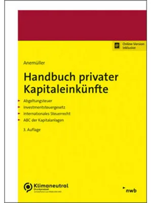 Immagine prodotto di Handbuch privater Kapitaleinkünfte