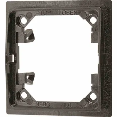 Produktbild von Jung AS90HP Halteplatte 1fach, Serie A, schwarz